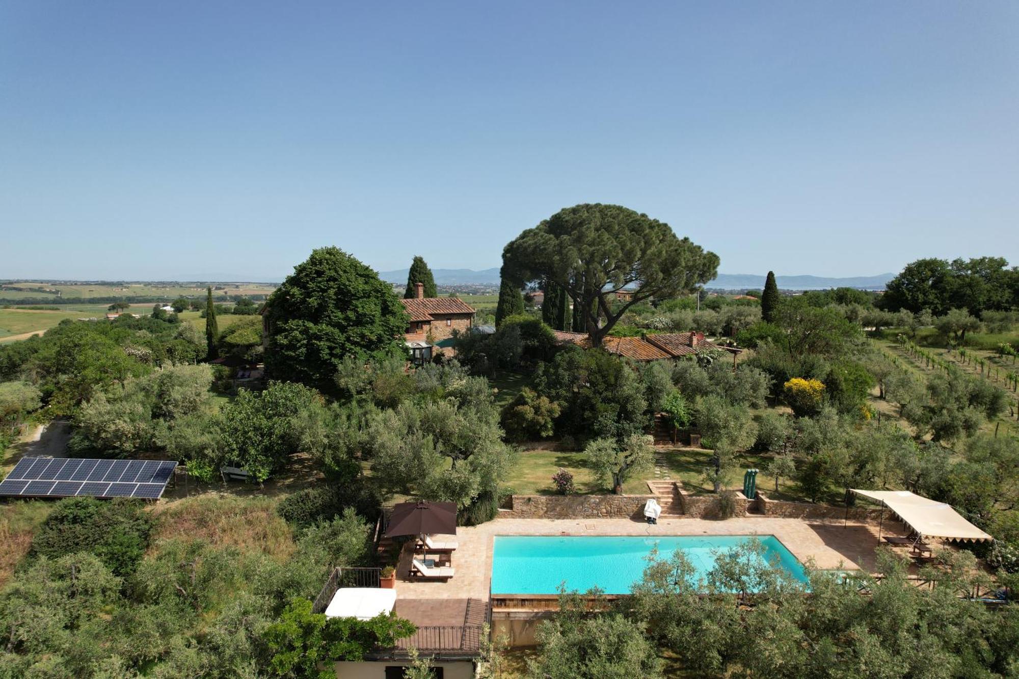 Fontanaro Farm And Culinary School Villa Paciano Екстериор снимка