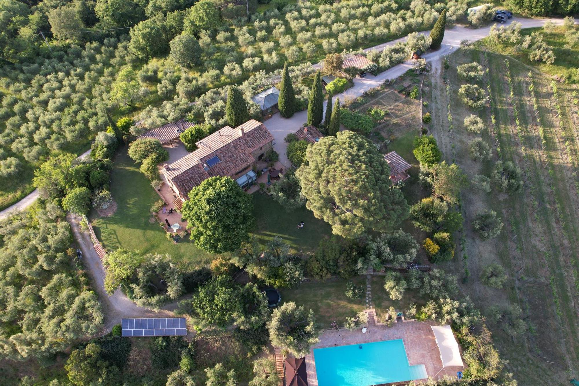 Fontanaro Farm And Culinary School Villa Paciano Екстериор снимка